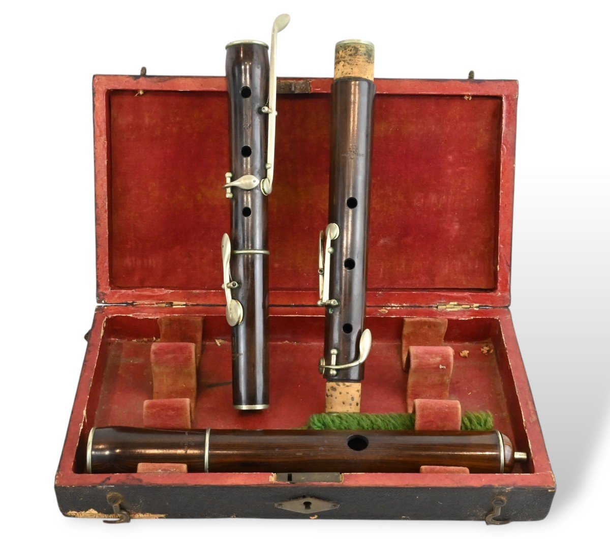 Alecomte E Co - Transverse  Flute - France 19th Century-photo-2